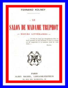 Le Salon De Madame Truphot Moeurs Litteraires