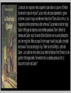 Le destin de Qader – Gauthier philippe by Gauthier philippe, book cover