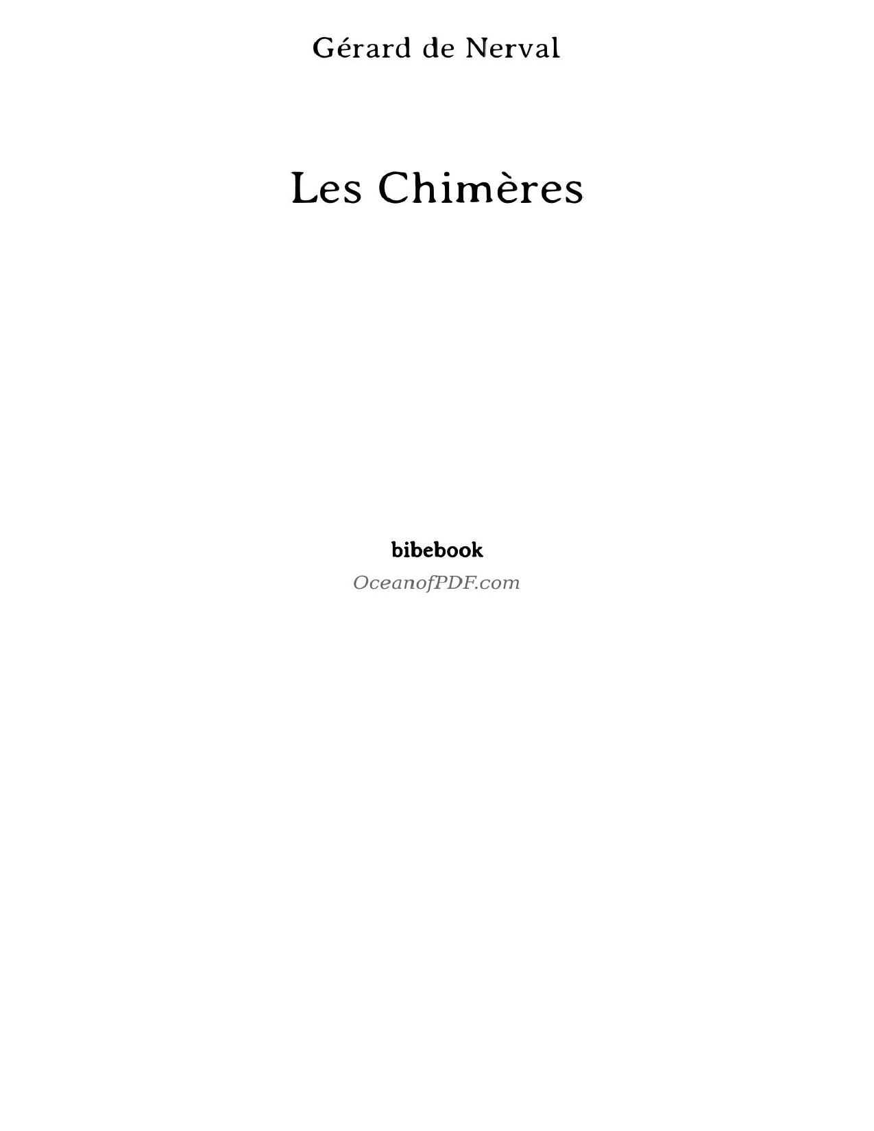Les Chimeres