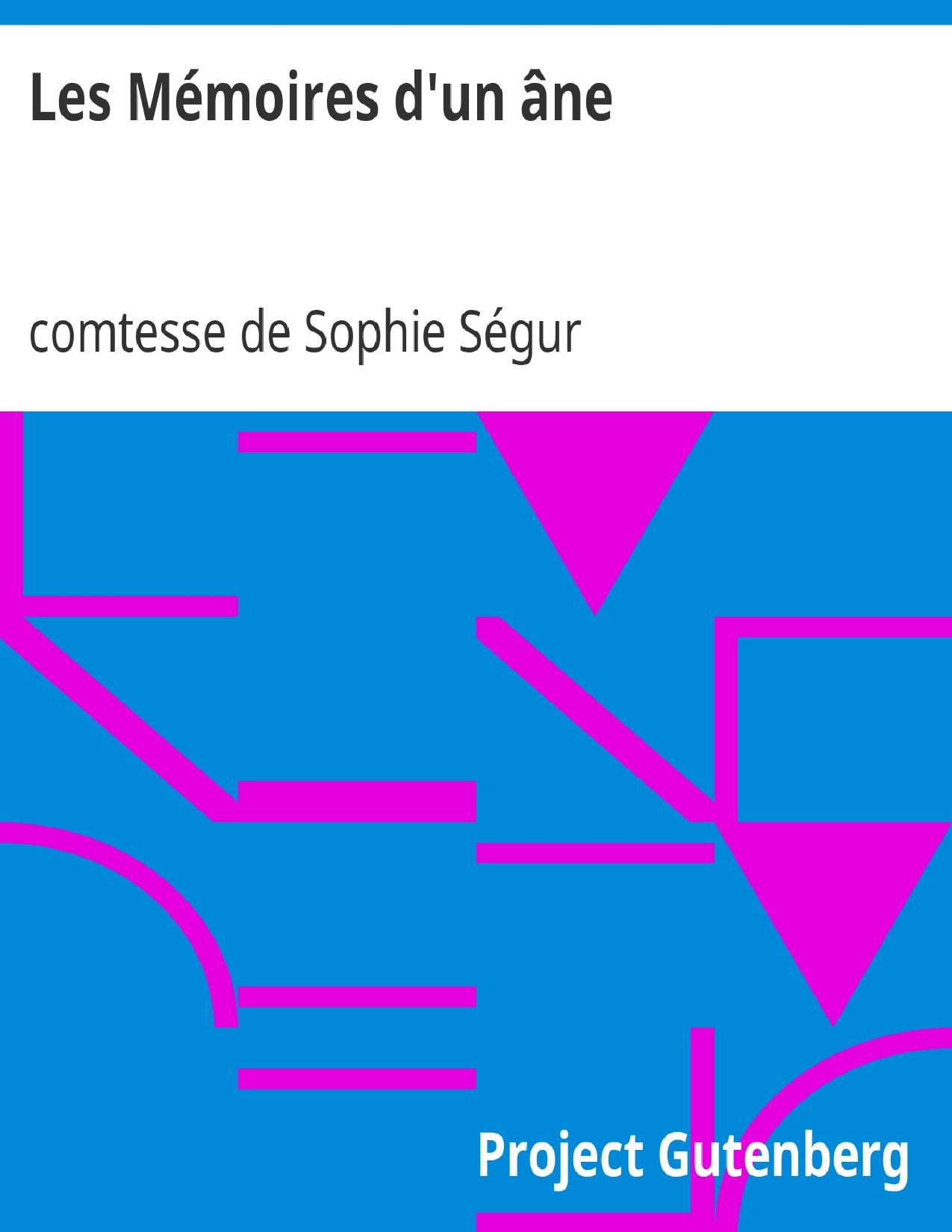 Les Memoires Dun Ane
