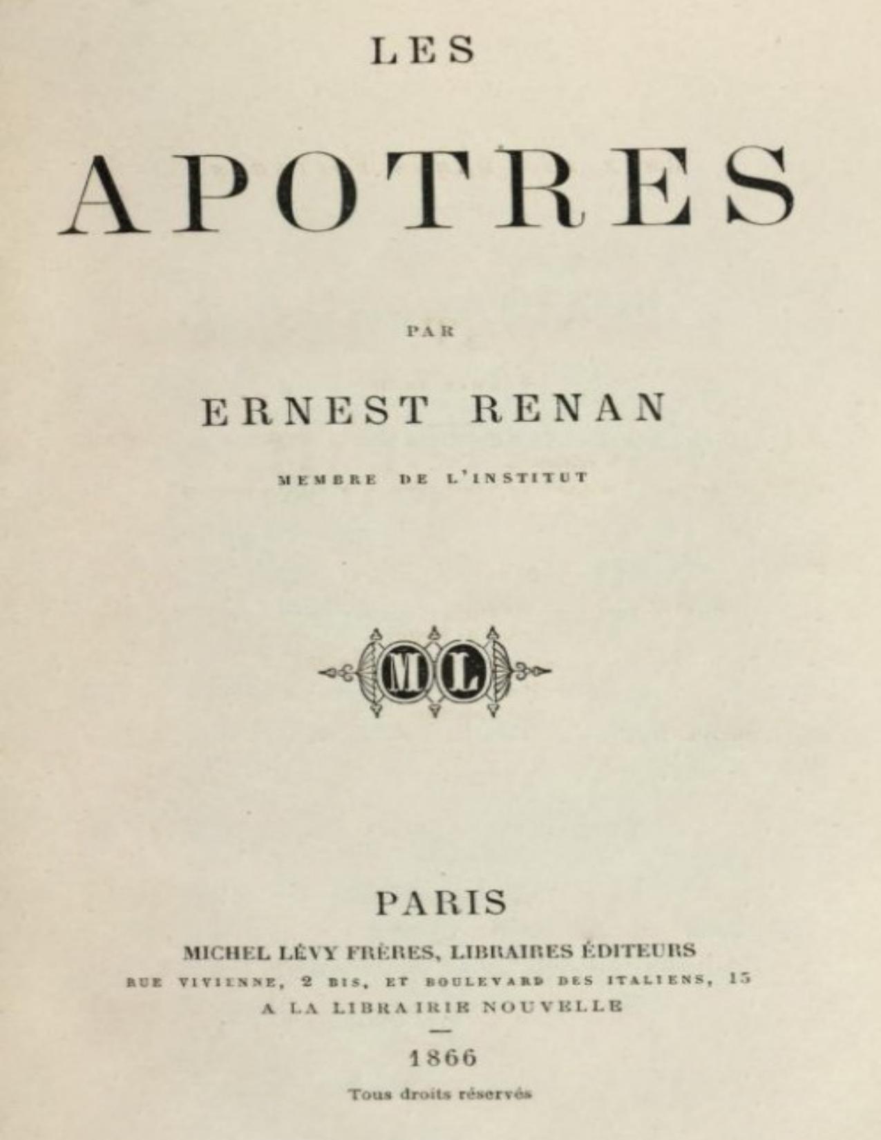Les Apotres