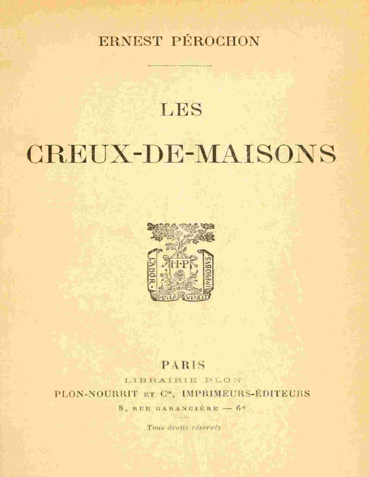 Les Creux De Maisons