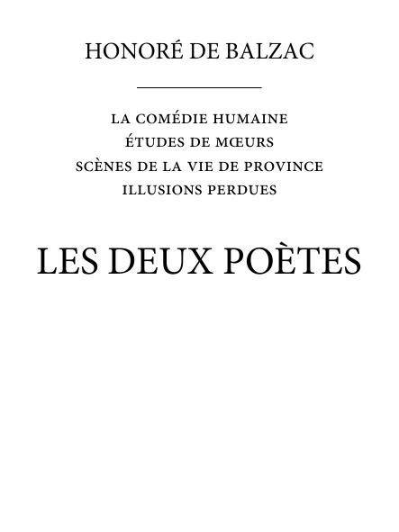 Les Deux Poetes