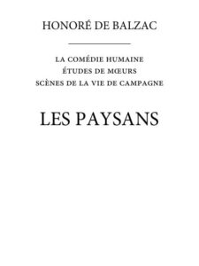 Les Paysans