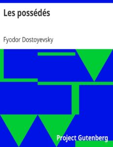 Les possédés, couverture du livre