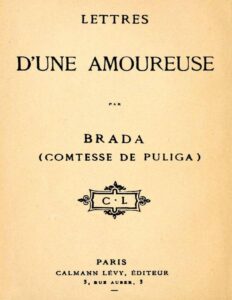 Lettres Dune Amoureuse