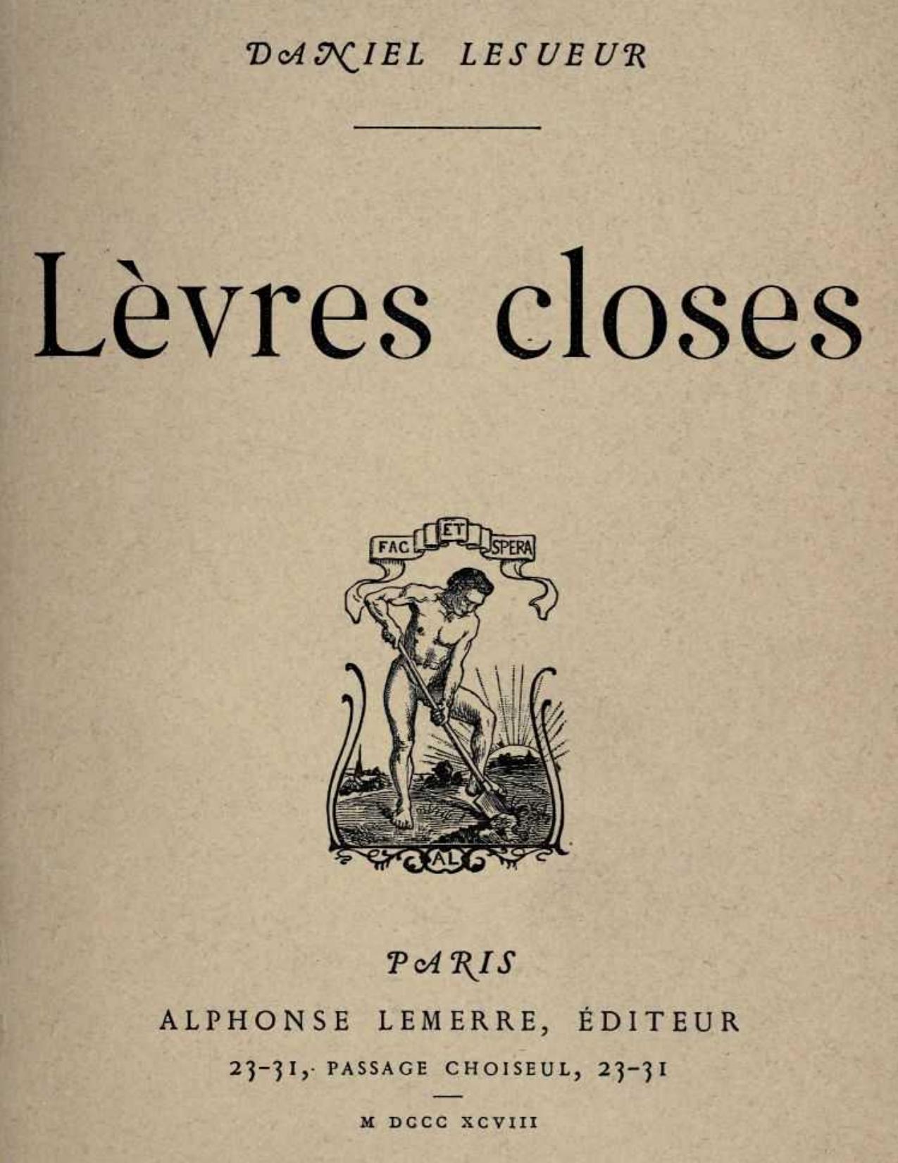 Levres Closes