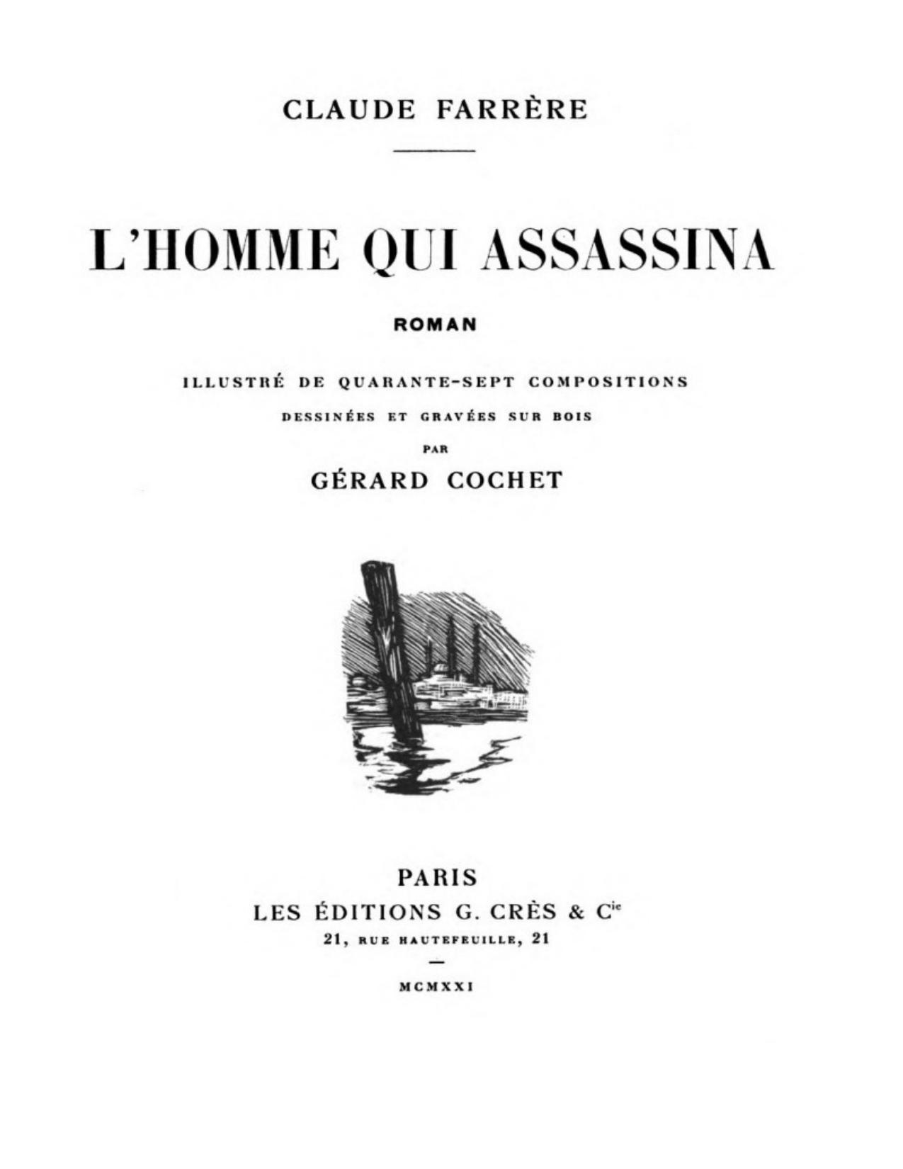 Lhomme Qui Assassina Roman