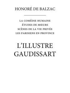 Lillustre Gaudissart