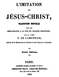 Limitation De Jesus Christ Traduction Nouvelle Avec Des R