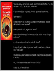 Limmeuble Den Face French Edition ANDREVON Jean Pierre