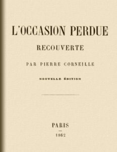 Loccasion Perdue Recouverte