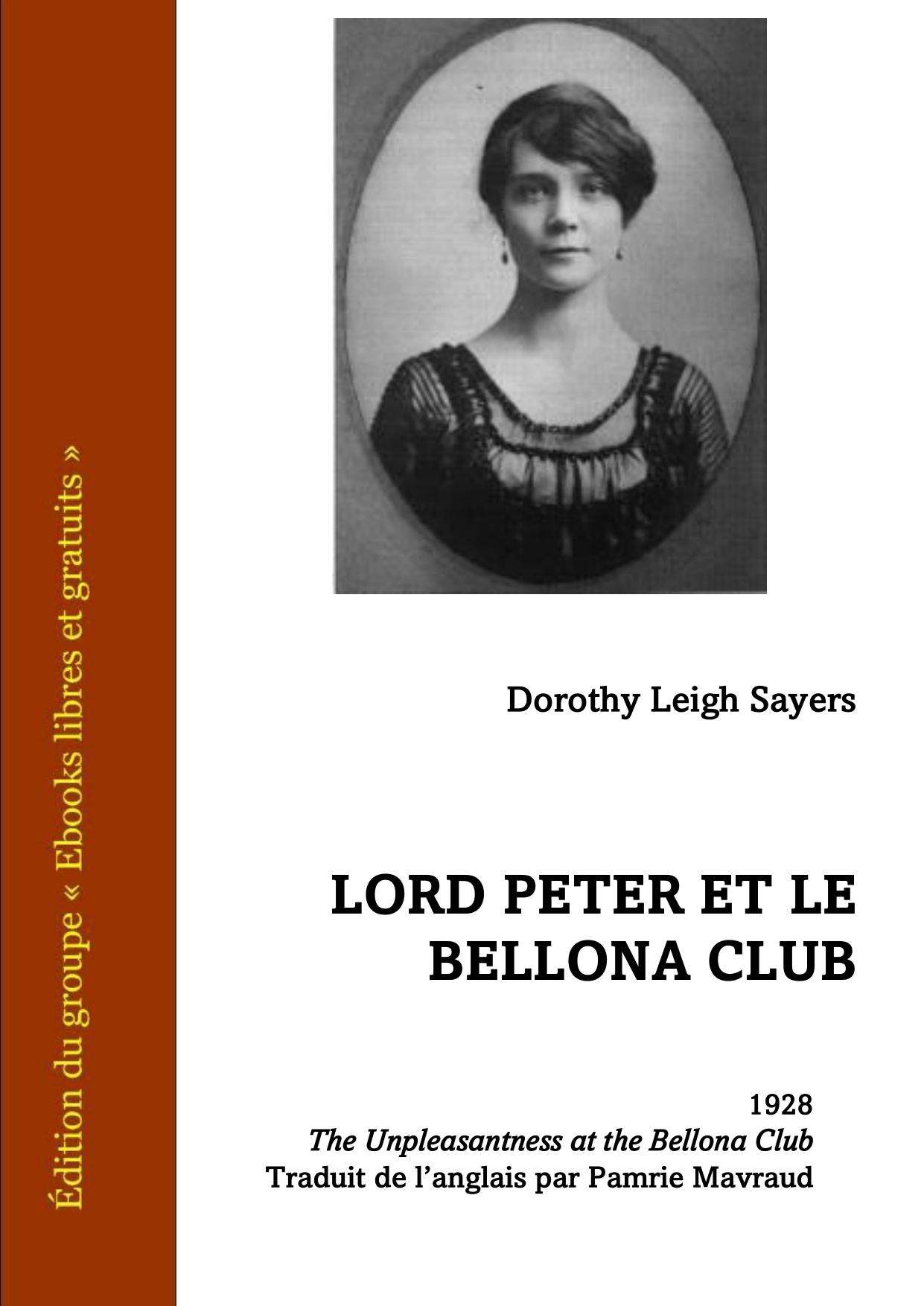 Lord Peter Et Le Bellona Club