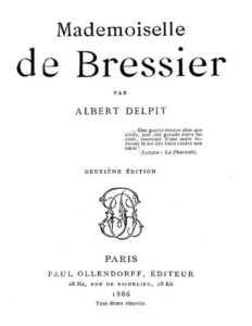 Mademoiselle De Bressier