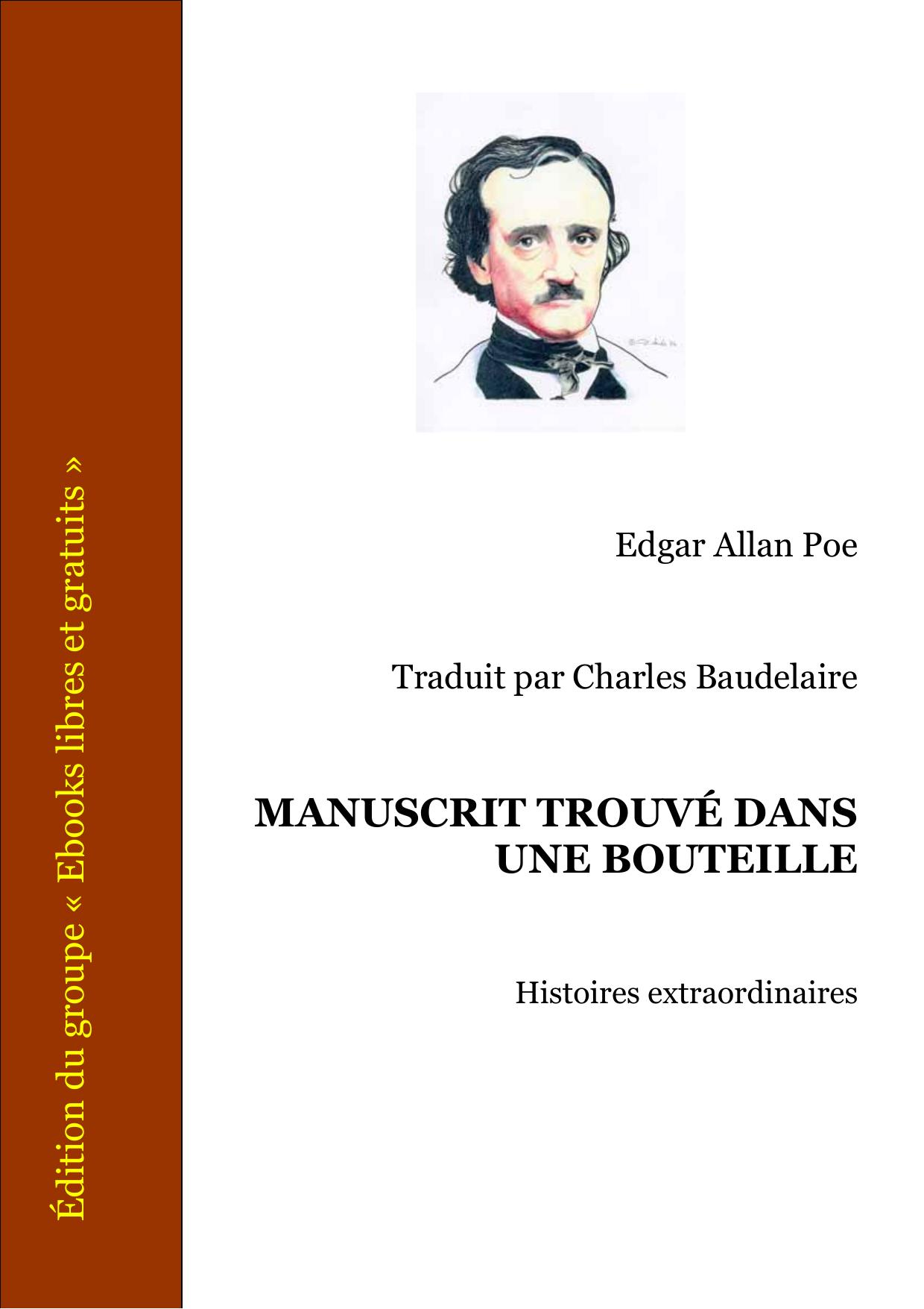Manuscrit Trouve Dans Une Bouteille Histoires Extraordinai