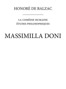 Massimilla Doni