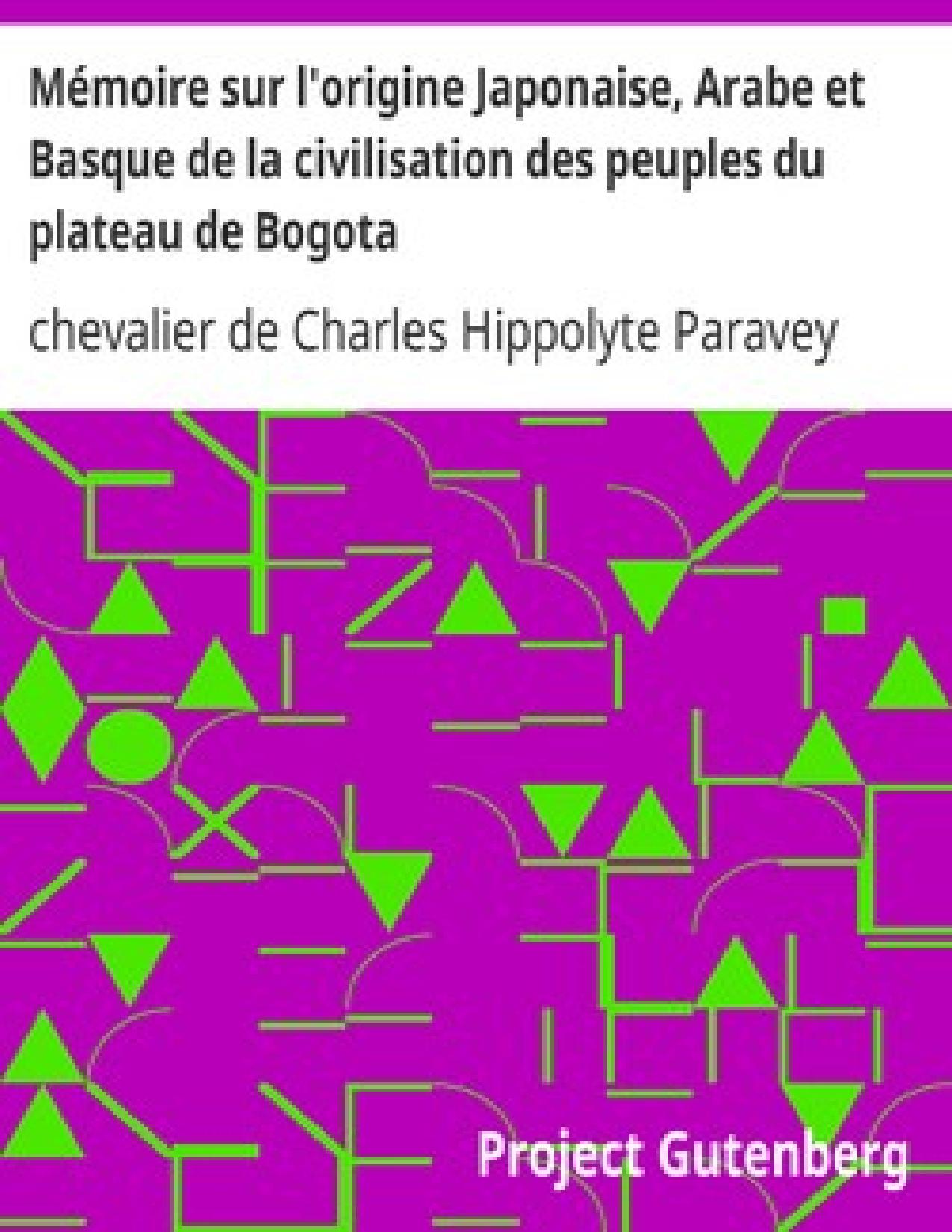 Memoire Sur Lorigine Japonaise Arabe Et Basque De La Civil