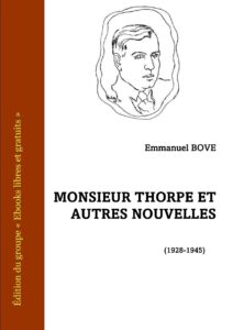Monsieur Thorpe Et Autres Nouvelles