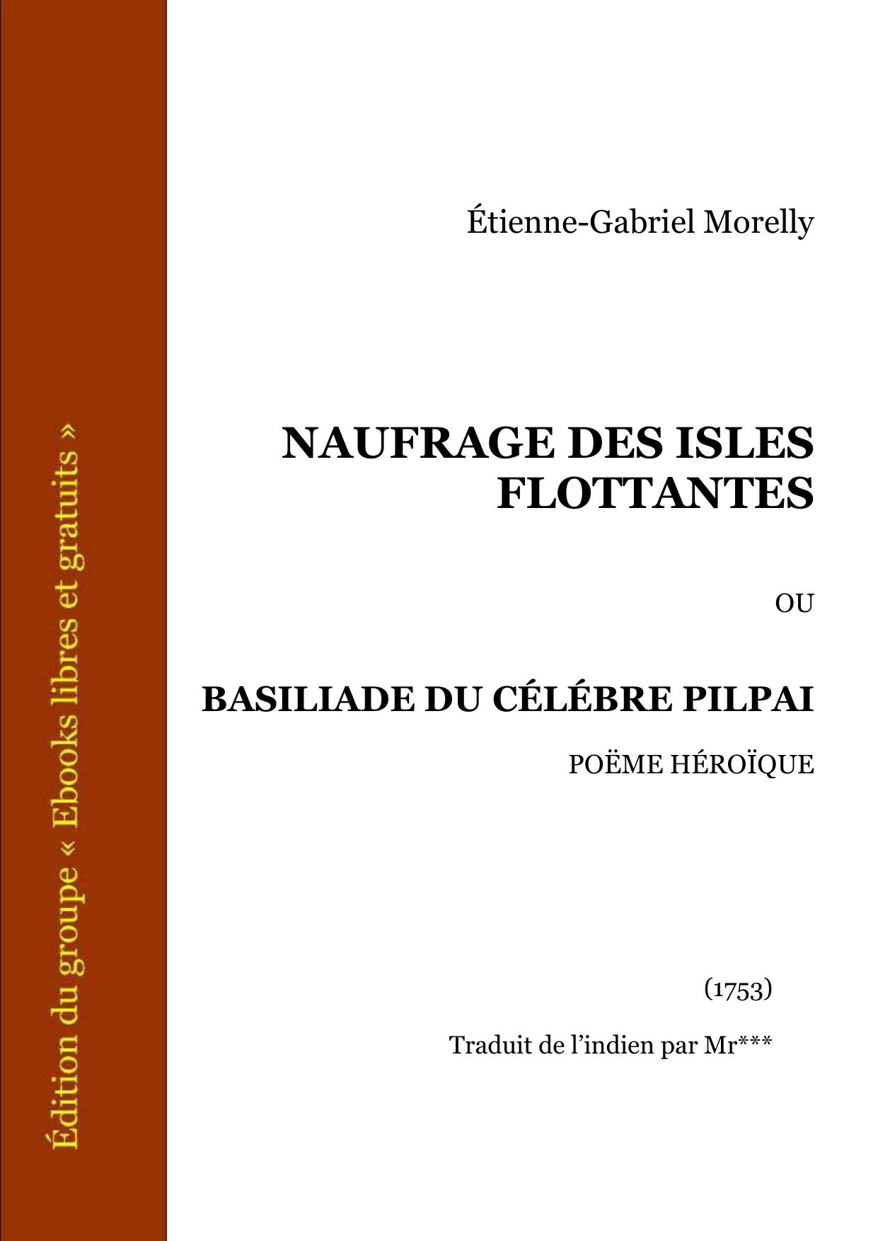 NAUFRAGES DES ISLES FLOTTANTES