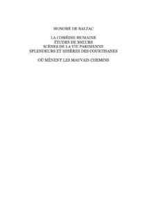 OU MENENT LES MAUVAIS CHEMINS