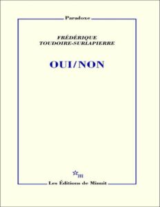 Oui / Non by Frédérique Toudoire-Surlapierre, book cover