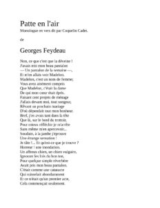 Patte En Lair