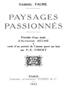 Paysages Passionnes