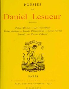 Poesies De Daniel Lesueur
