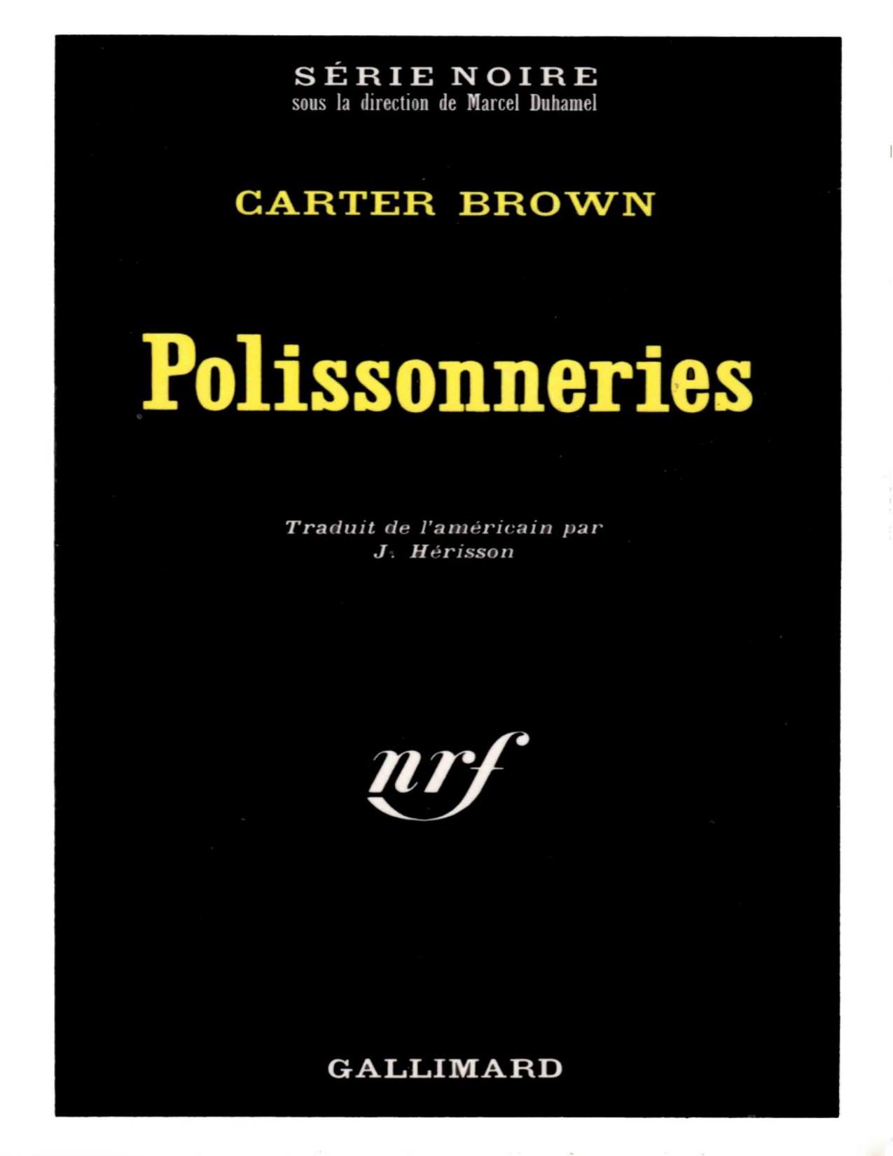 Polissonneries