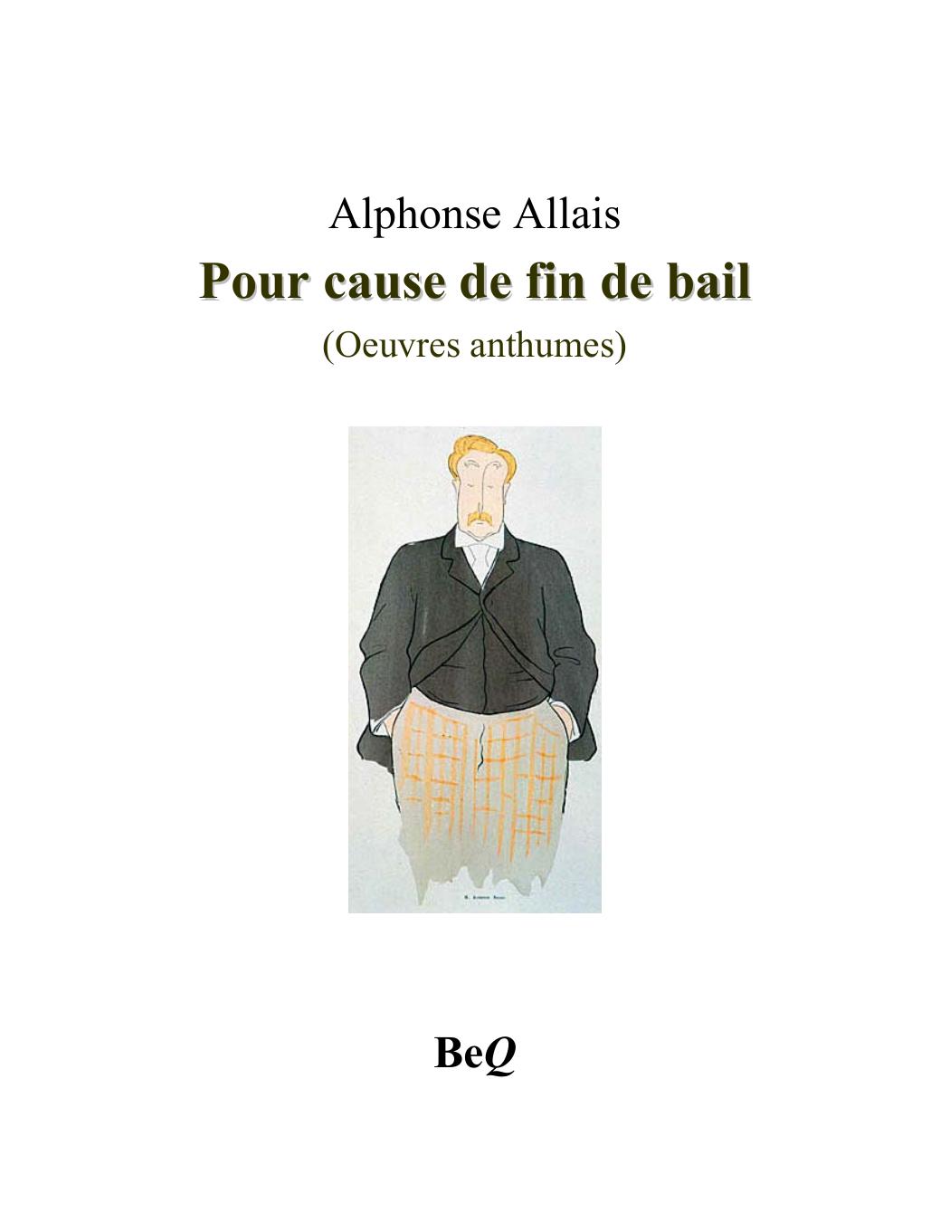 Pour Cause De Fin De Bail