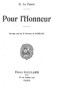 Pour Lhonneur