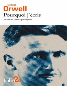 Pourquoi j’écris et autres textes politiques, couverture du livre