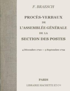 Proces Verbaux De LAssemblee Generale De La Section Des Pos