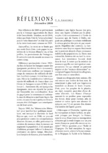 Réflexiosn de Décembre 2008 by G.A. Amaudruz, book cover