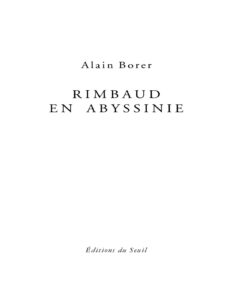 Rimbaud En Abyssinie