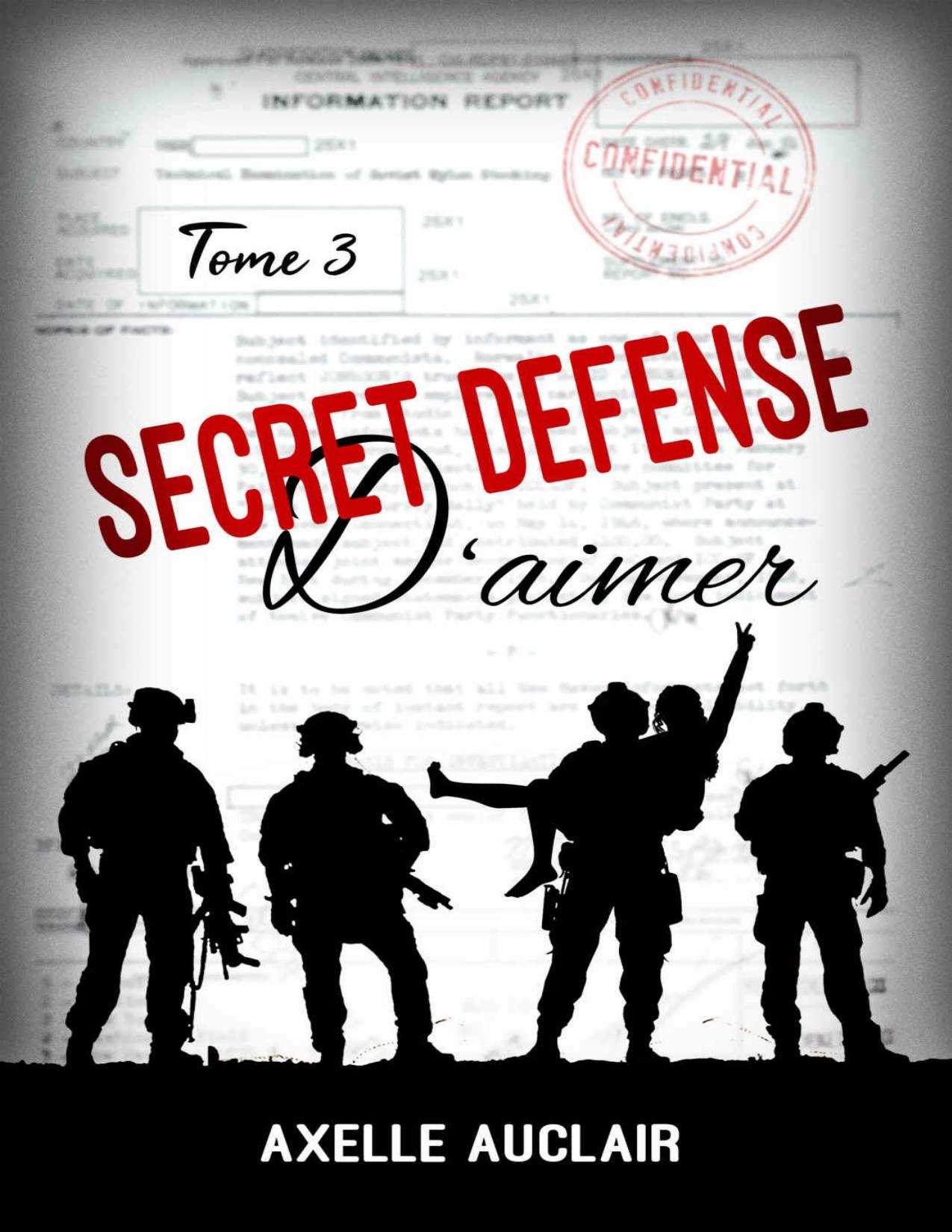 SECRET DEFENSE Daimer Tome 3