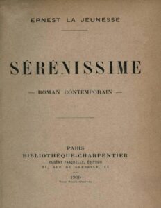 Serenissime Roman Contemporain