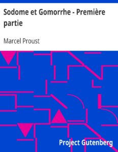 Sodome Et Gomorrhe Premiere Partie