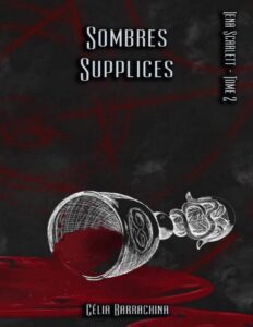 Sombres Supplices (French Edition) by Célia Barrachina, book cover