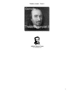 Theatre Complet . Tome II