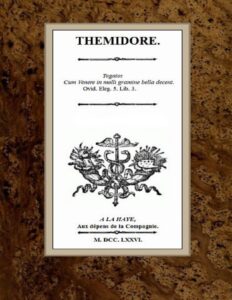 Themidore Ou Mon Histoire Et Celle De Ma Maitresse