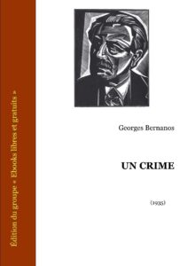 Un Crime, couverture du livre