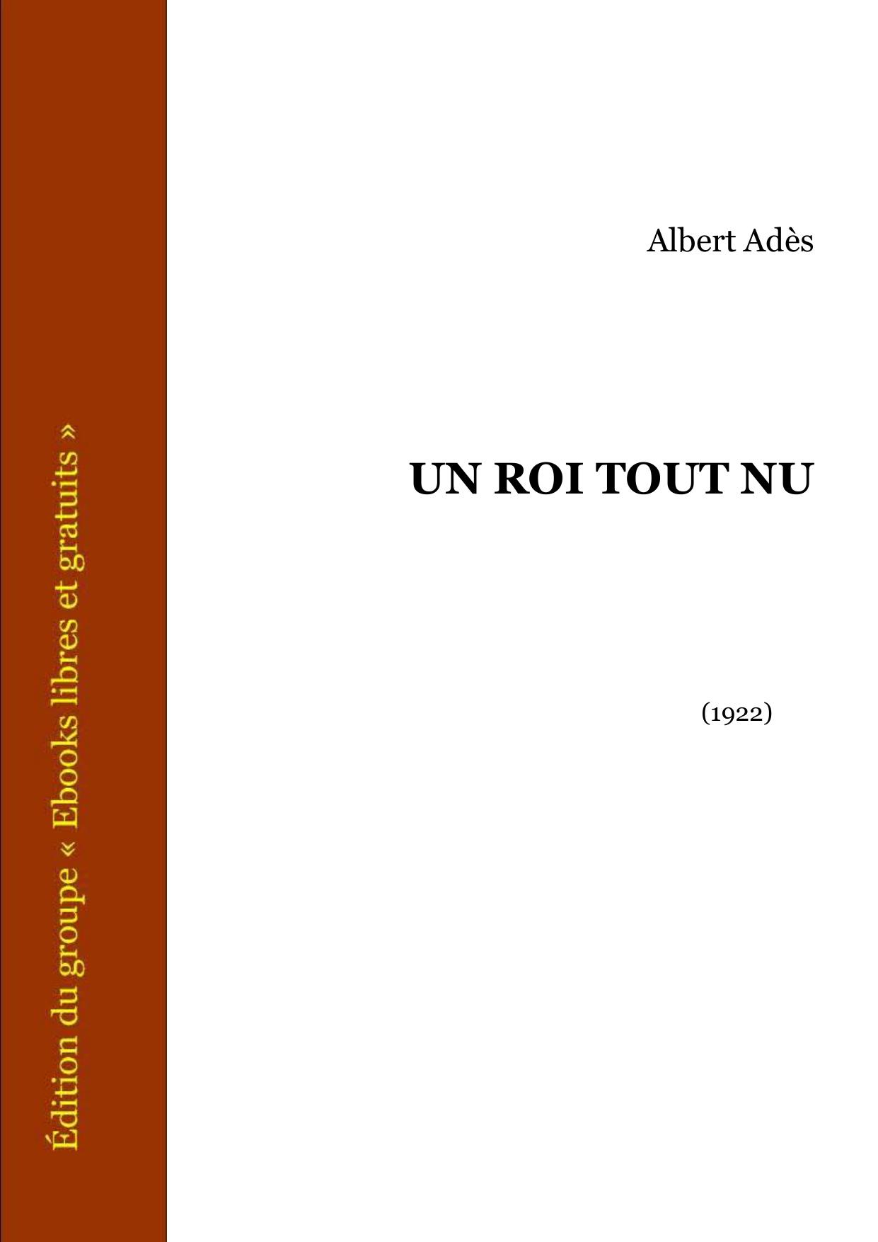 UN ROI TOUT NU