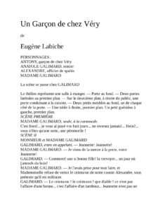 Un Garcon De Chez Very