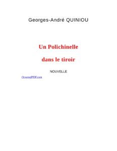 Un Polichinelle Dans Le Tiroir