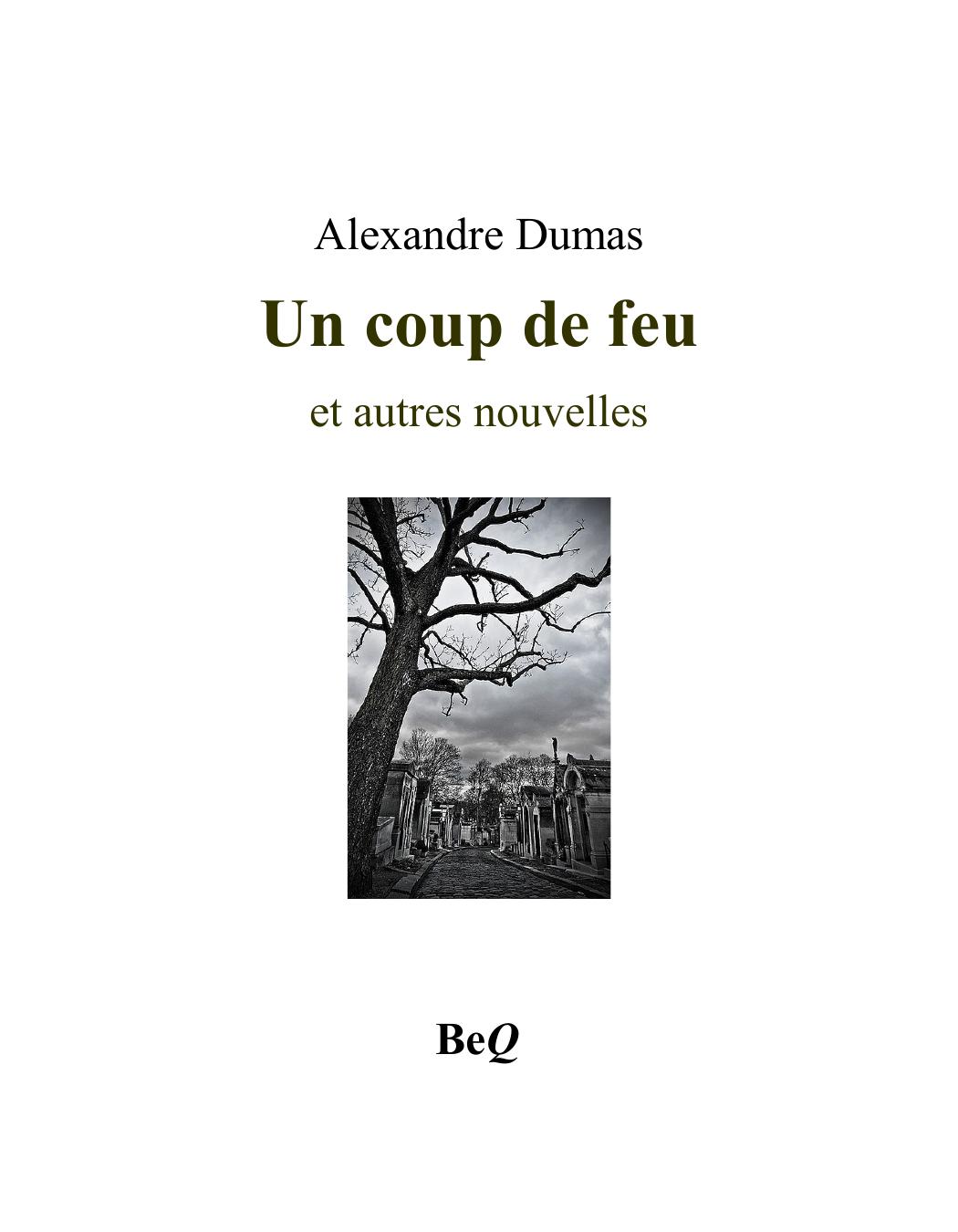 Un Coup De Feu Et Autres Nouvelles