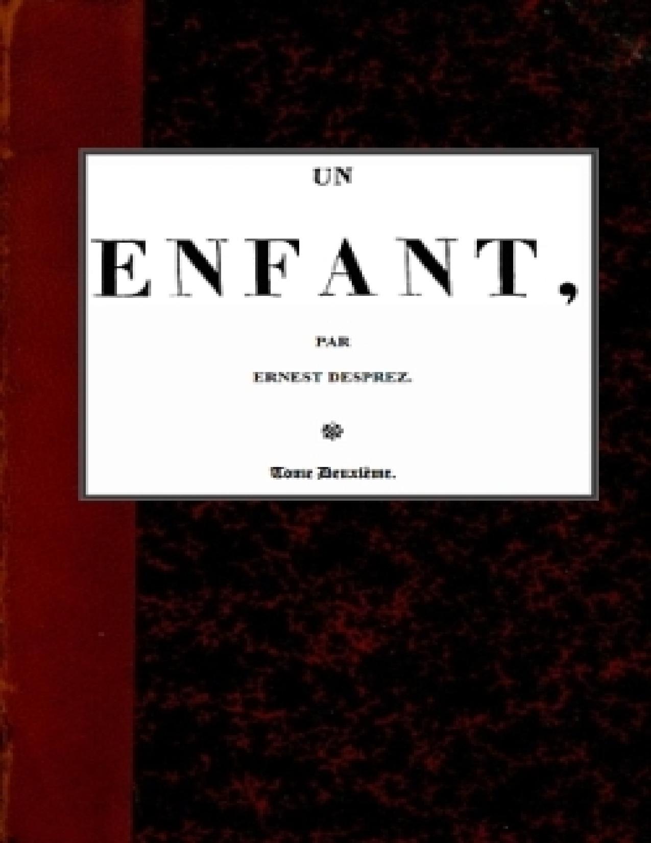 Un Enfant T. 23