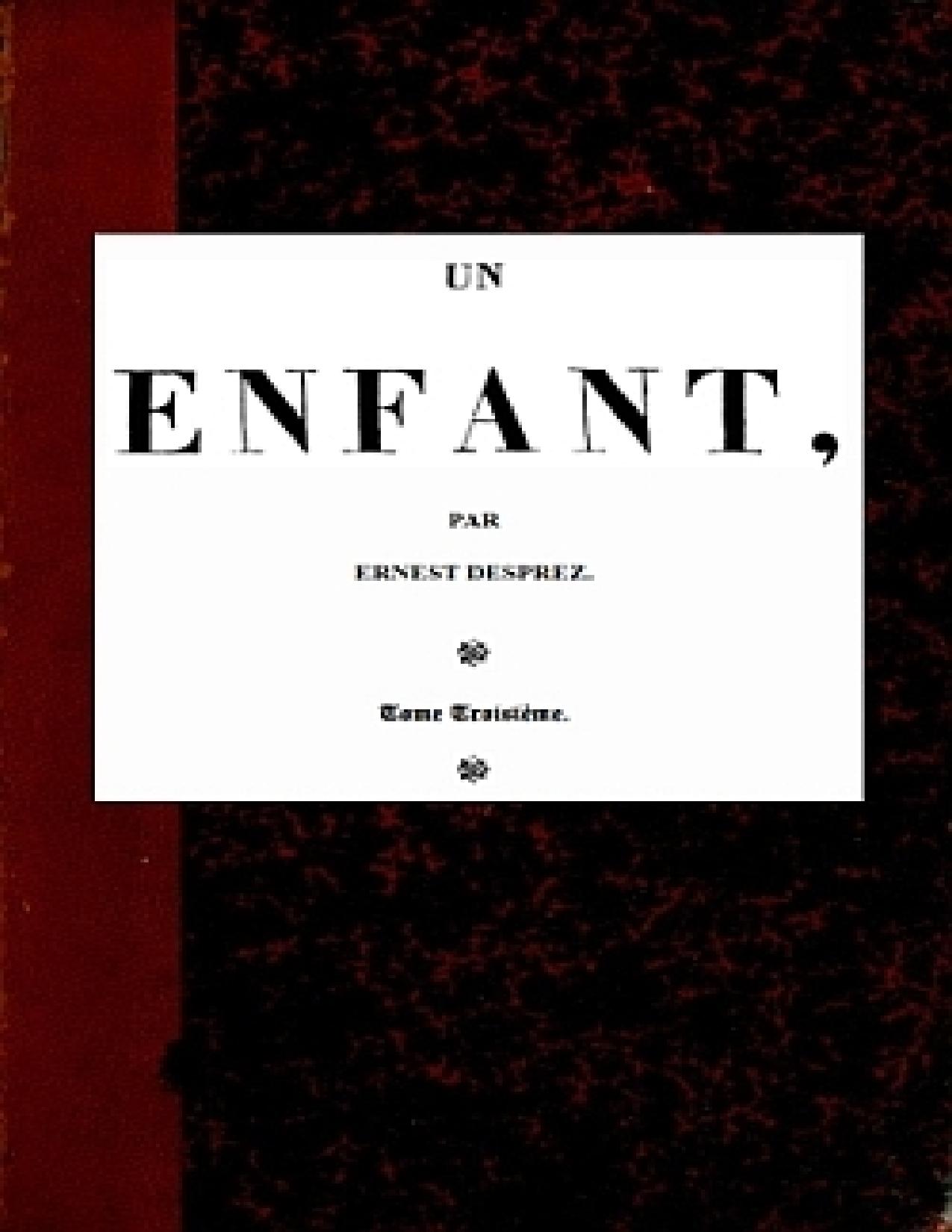 Un Enfant T. 33