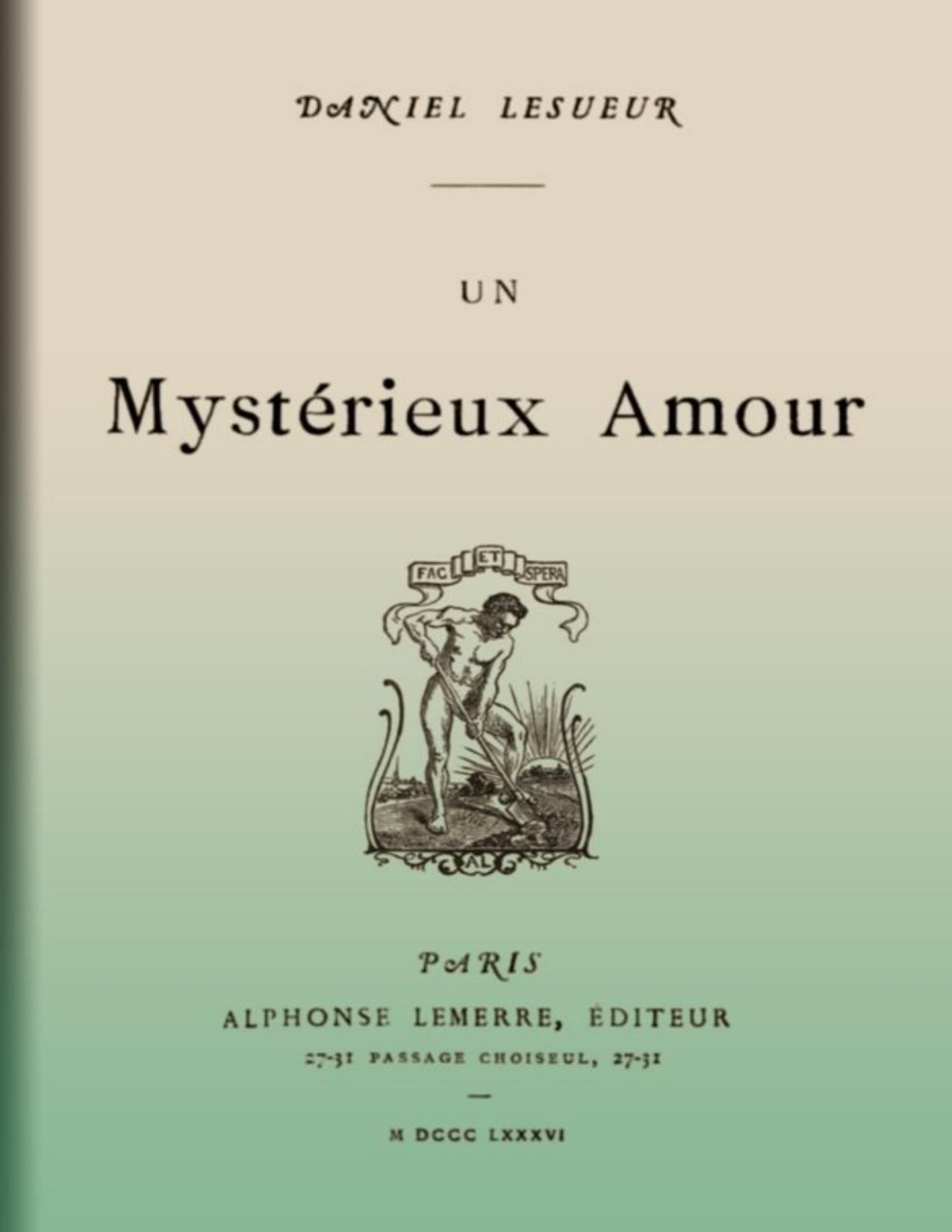 Un Mysterieux Amour