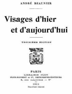 Visages Dhier Et Daujourdhui